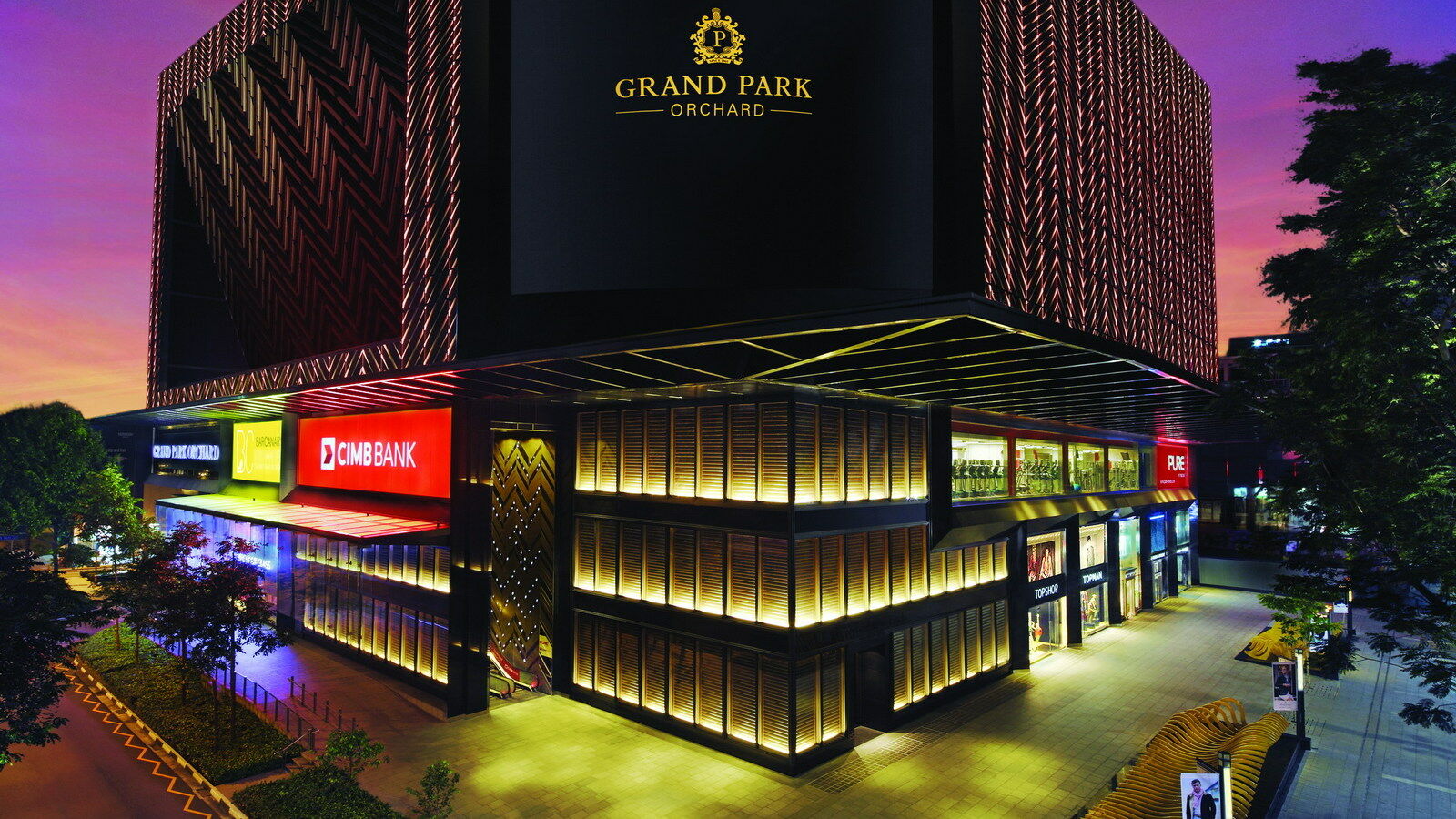 Отель Pullman Singapore Orchard Экстерьер фото